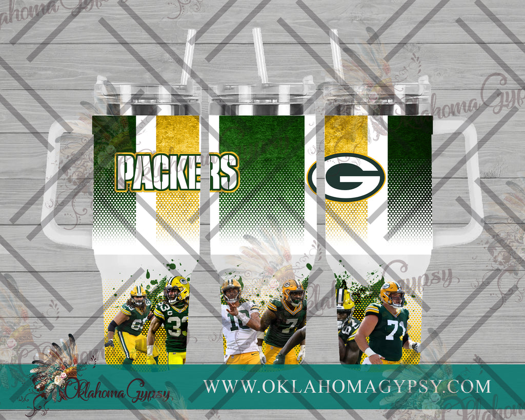 40oz Packers Digital File Wraps