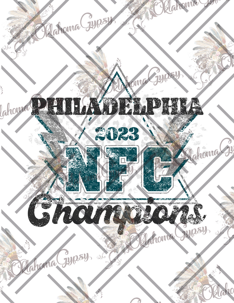 2023 NFC Champions Eagles Digital File