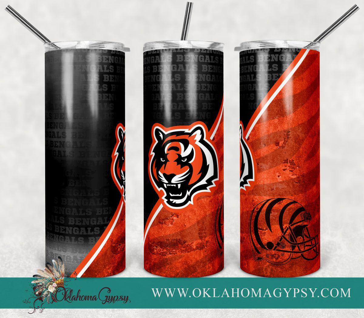 Cincinnati Bengals Digital File Wraps – Oklahoma Gypsy Designs