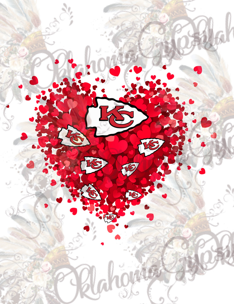 Chiefs Heart Arrowhead Kansas City Chiefs DIGITAL DOWNLOAD 