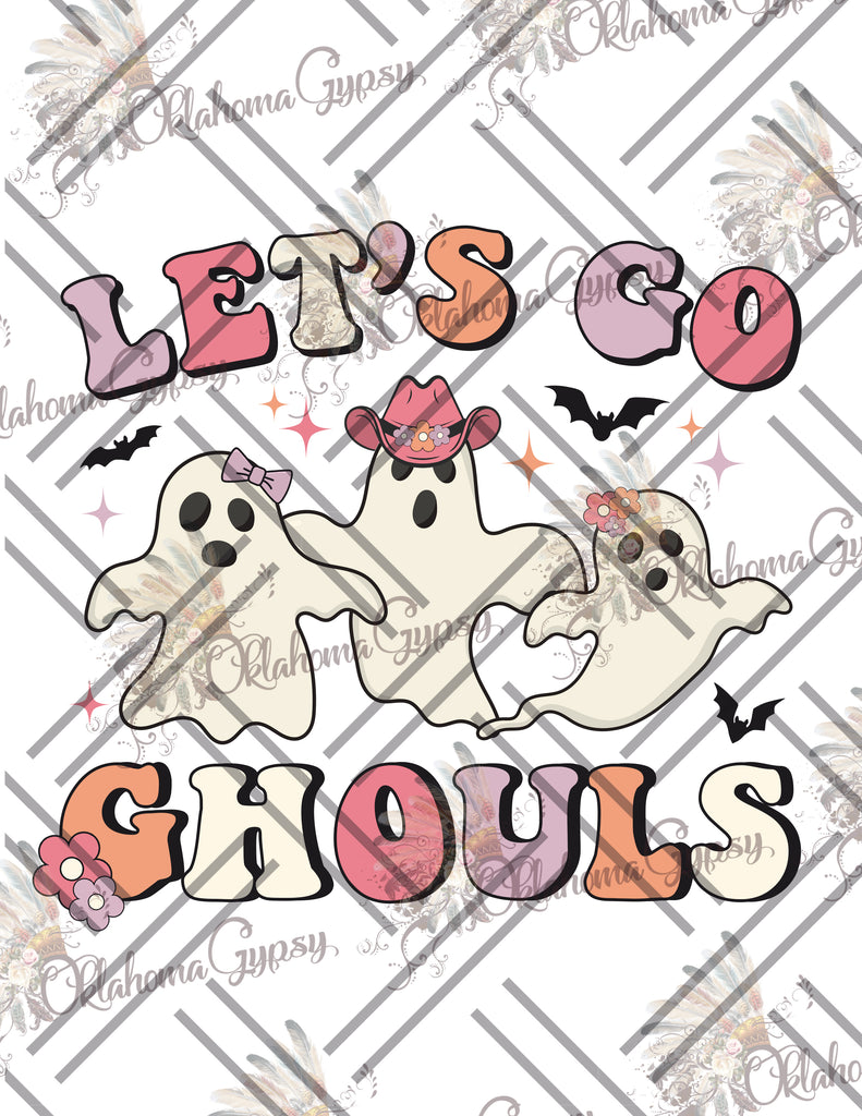 Let's Go Ghouls Ghost Digital File