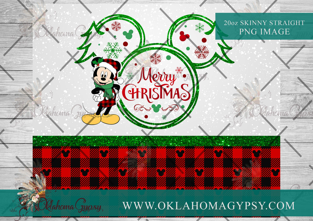 Mickey Mouse Merry Christmas Inspired Digital File