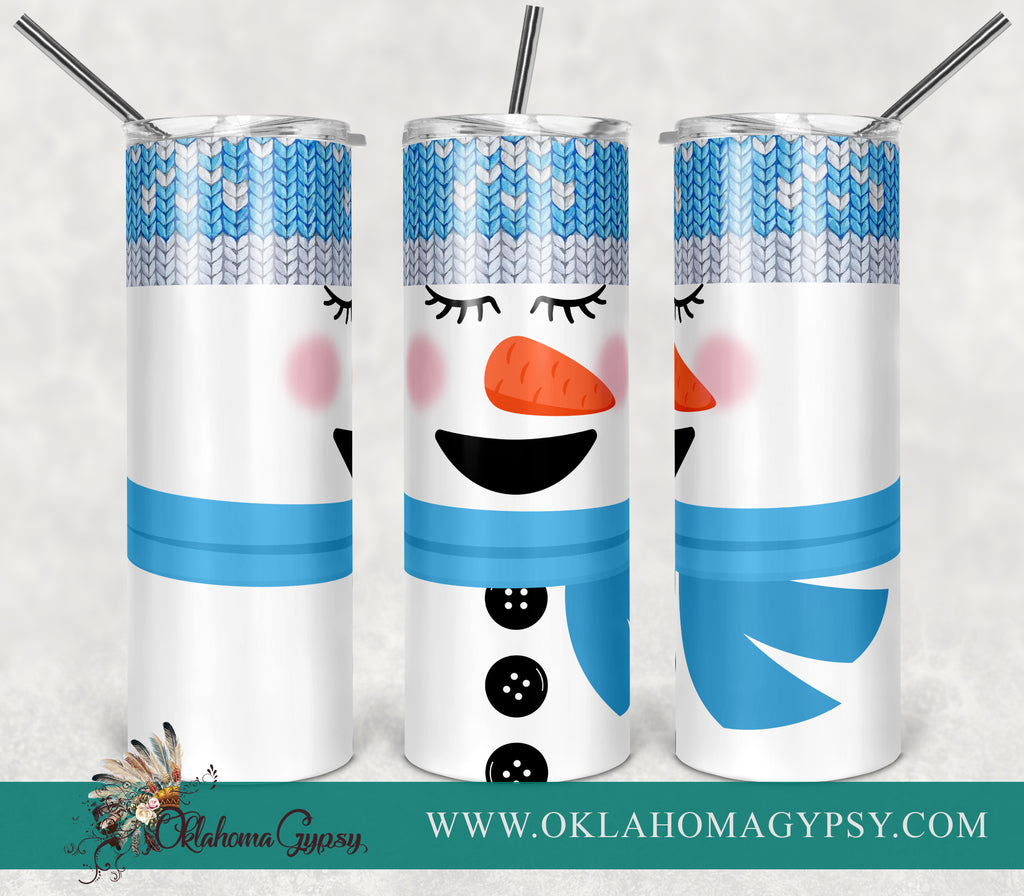 Snowman Boy & Girl Digital File Wraps