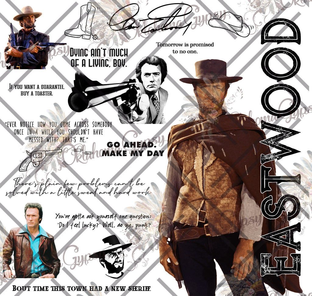 Clint Eastwood Inspired Digital File