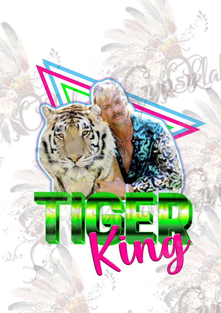 90's Tiger King Inspired Digital File