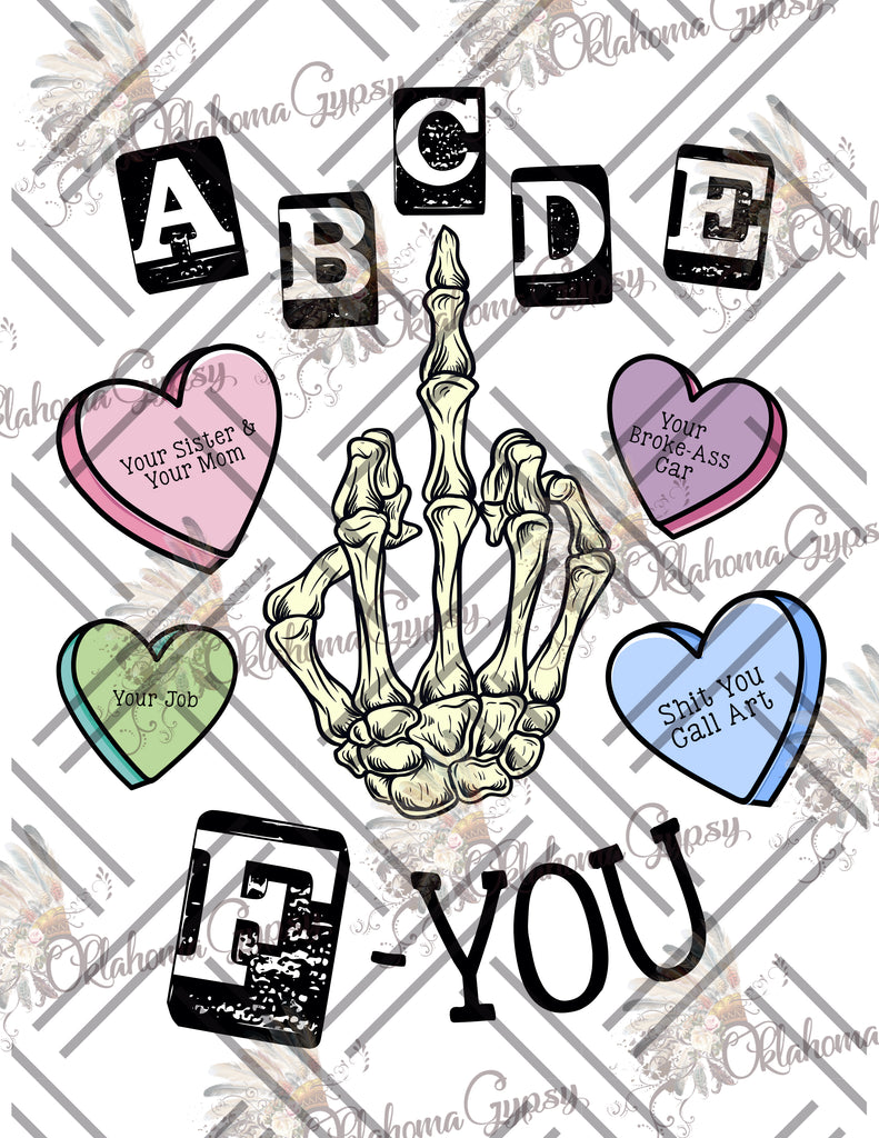 ABCDE F-YOU Digital File