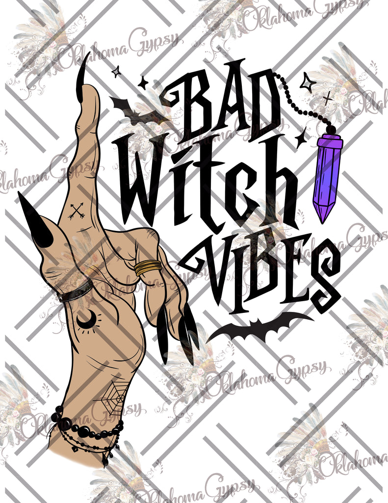 Bad Witch Vibes Digital File