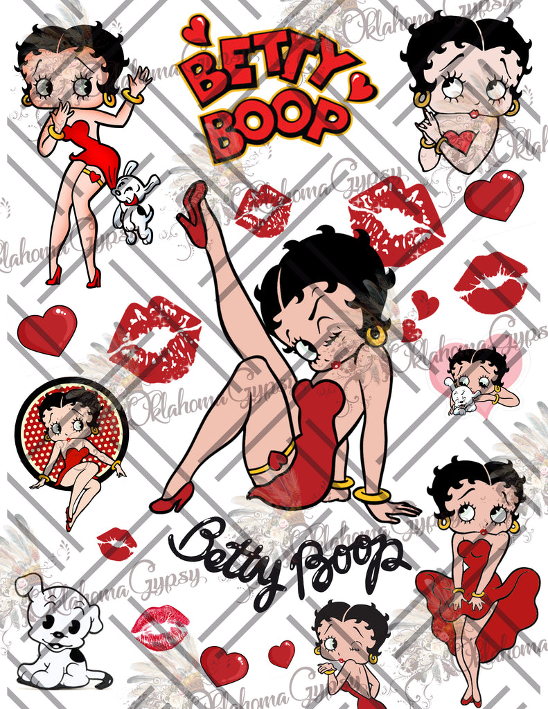 Betty Boop Inspired Digital File
