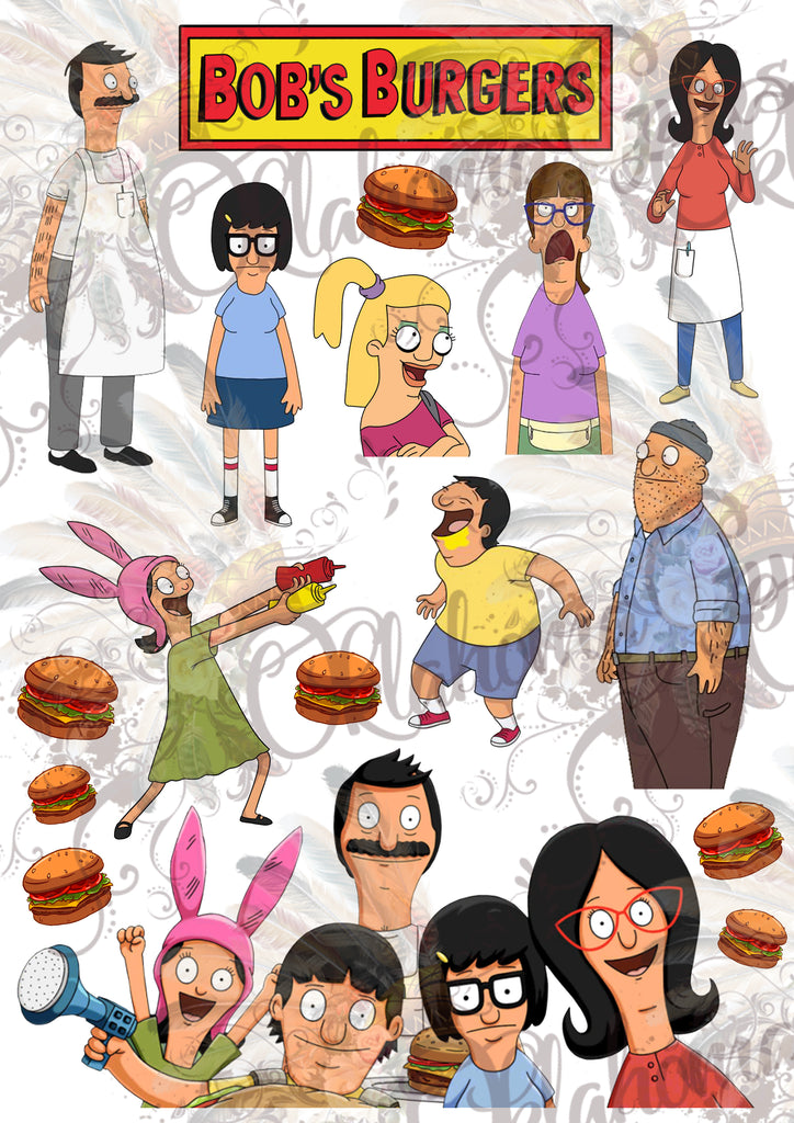 Bob's Burgers Inspired Digital File