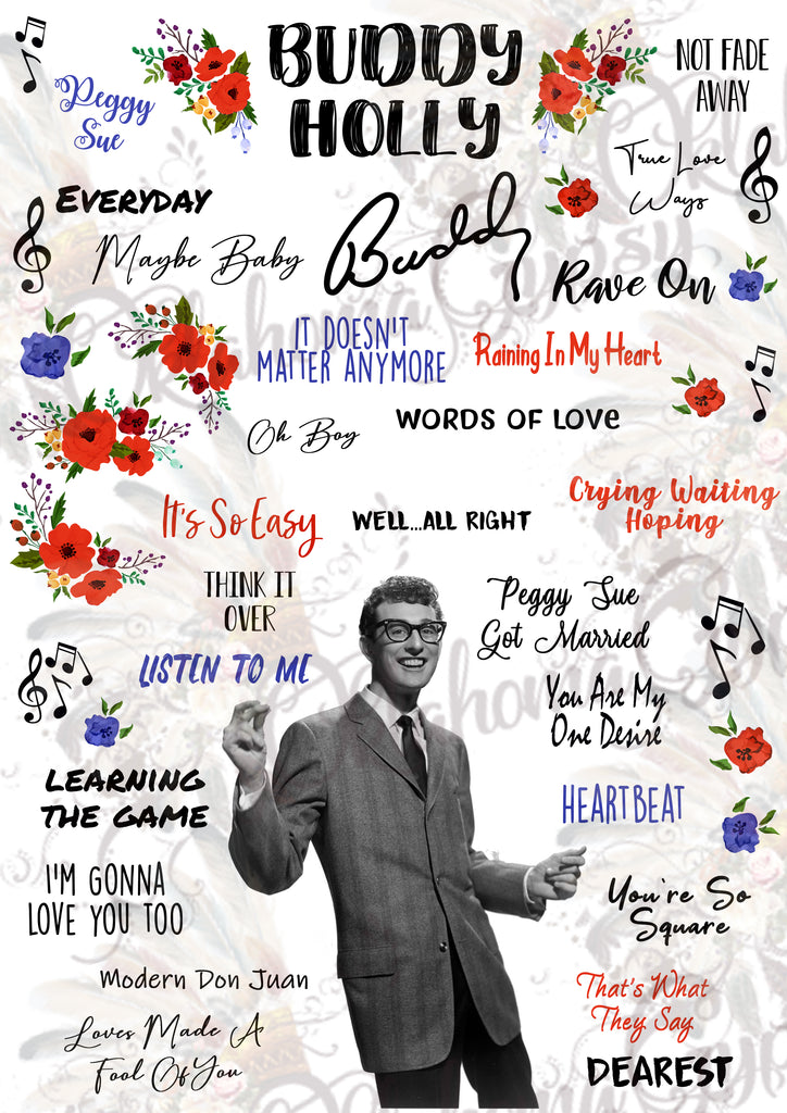 Buddy Holly Inspired Top Hits Digital File