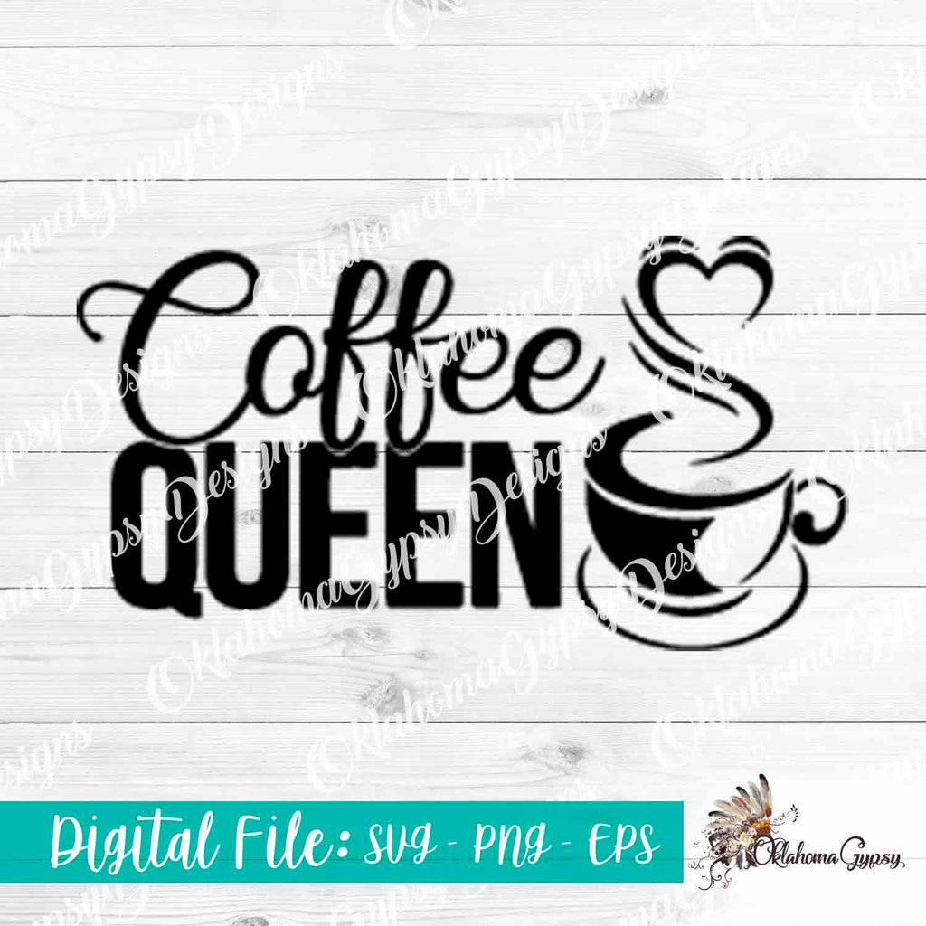 Coffee Queen Digital File