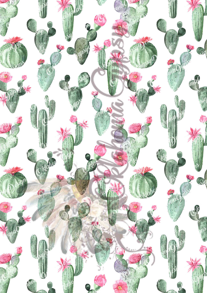 Cactus Watercolor Digital File