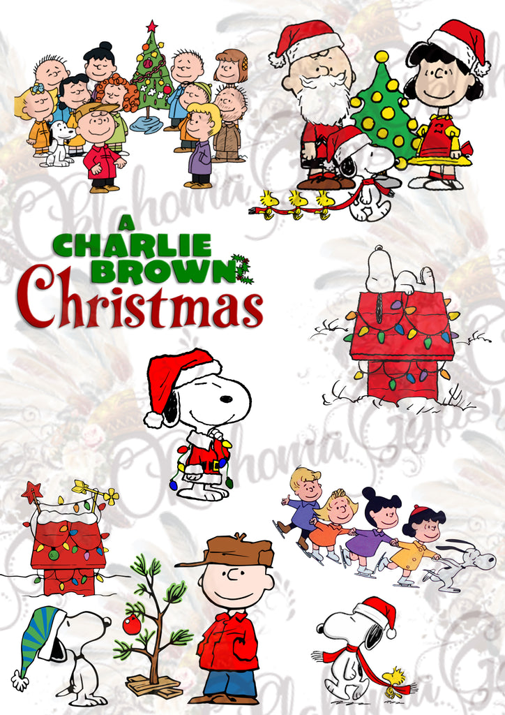 Charlie Brown Christmas Inspired Digital File