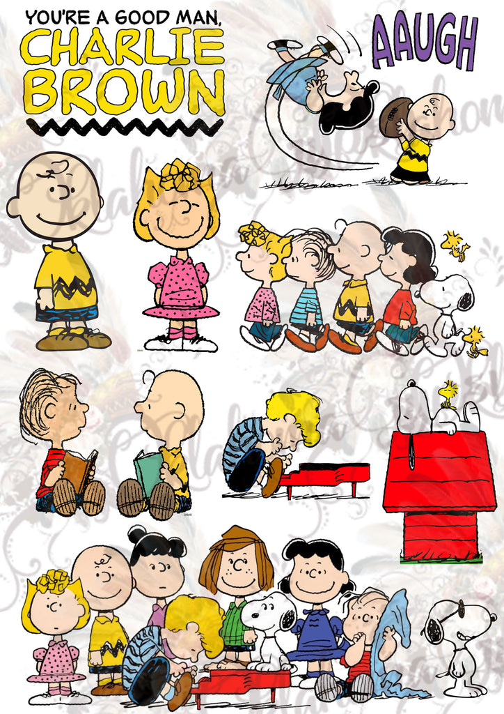 Charlie Brown Inspired Digital File