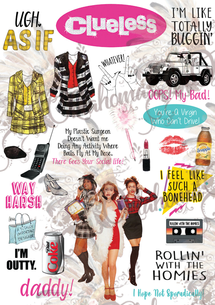Clueless Inspired Top Hits Digital File