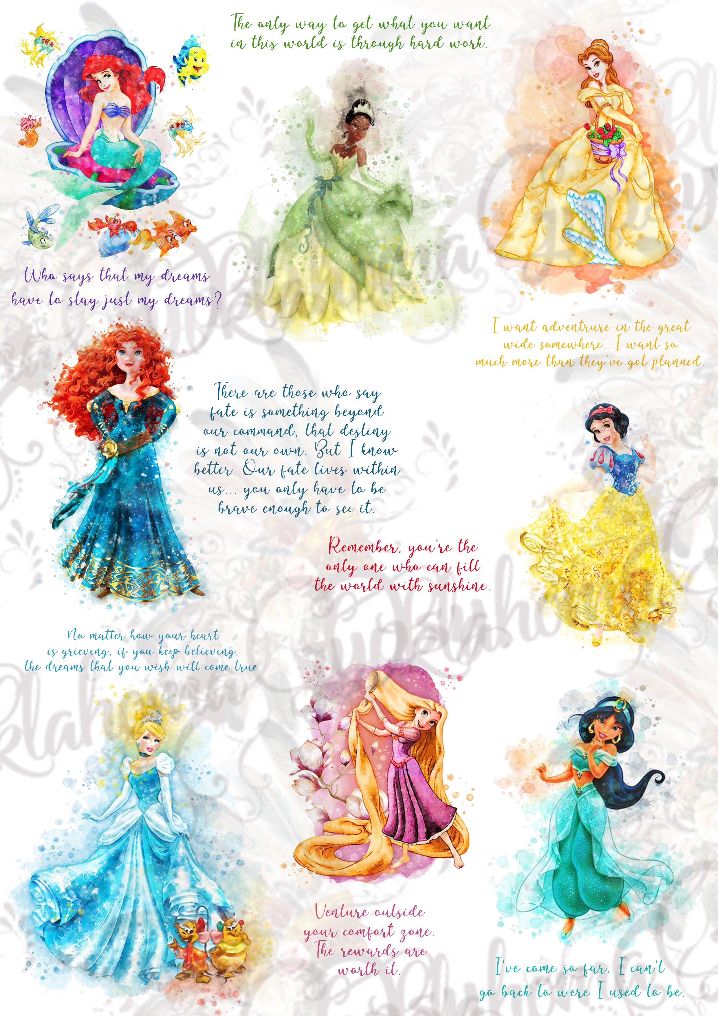 disney character quotes and sayings