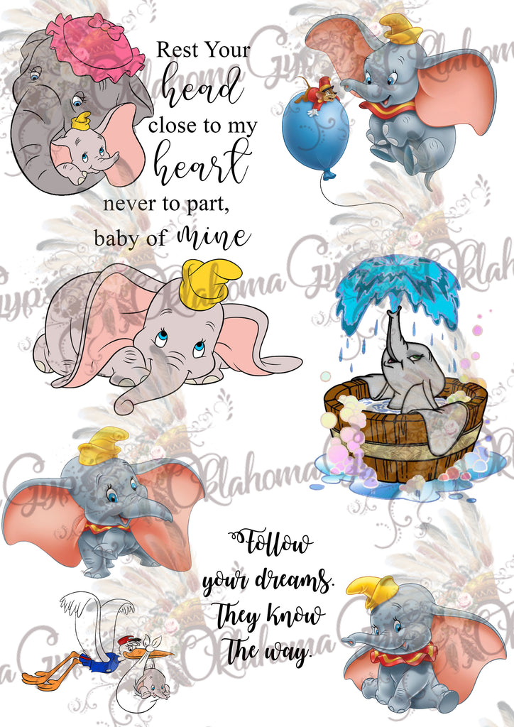 Dumbo Inspired Digital File
