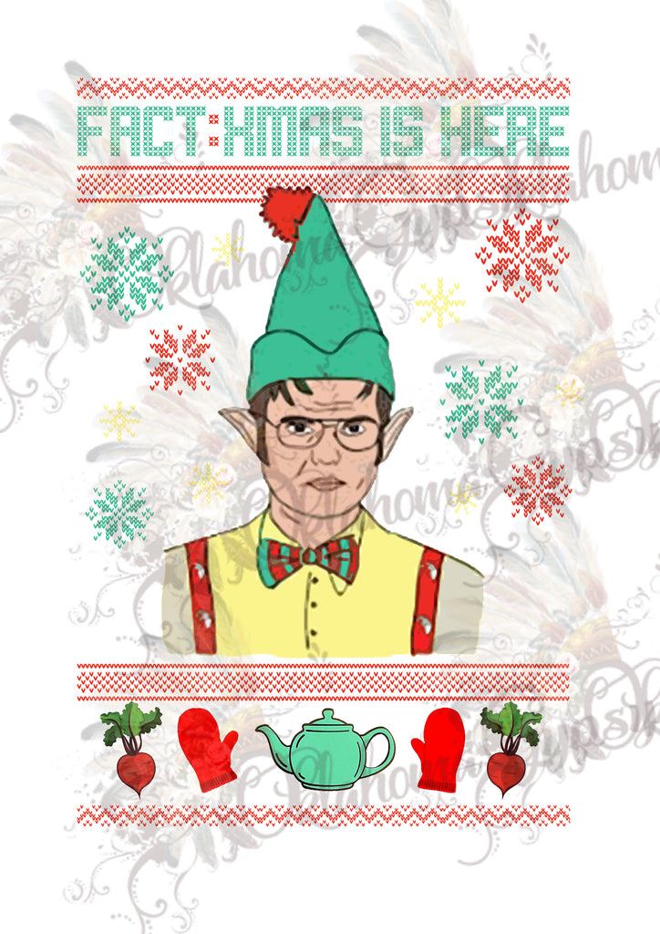 Dwight Schrute Fact: Xmas Is Here ~ The Office Inspired Digital File