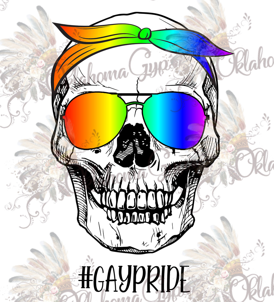 #GayPride Male Skeleton Digital File