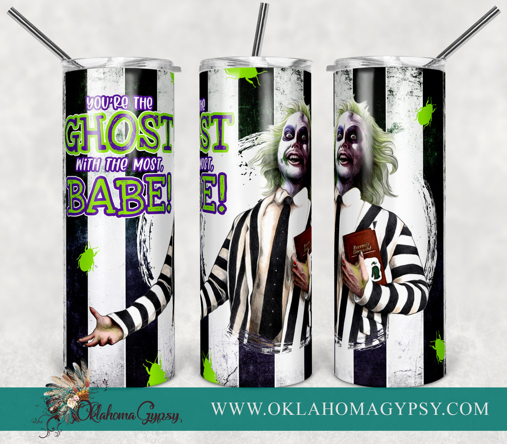 You're The Ghost With The Most, Babe! Beetlejuice Inspired Digital File Wraps
