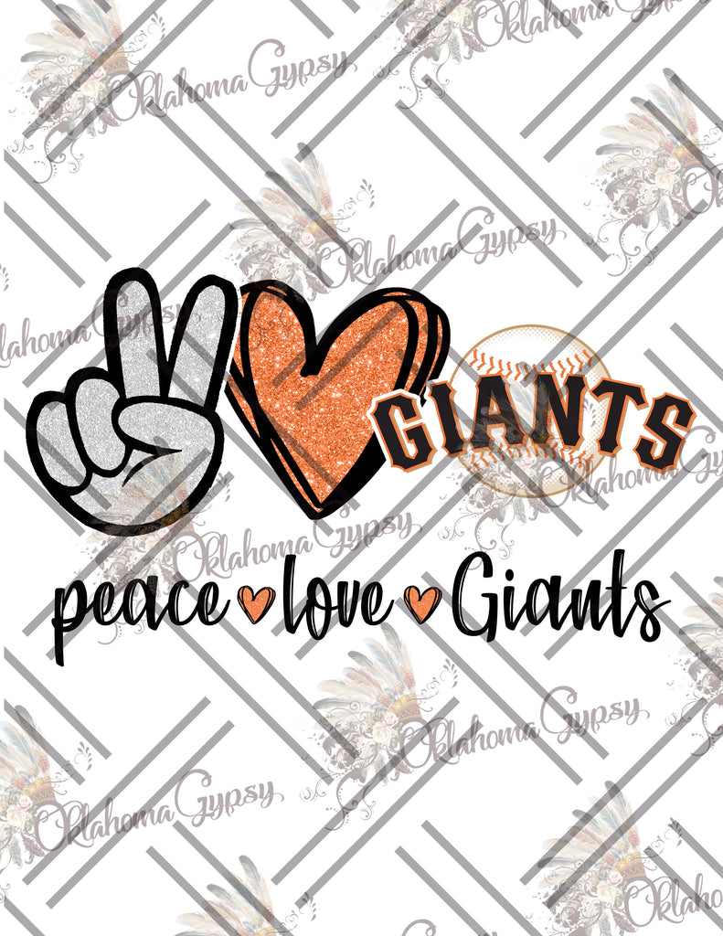 Peace Love Giants Digital File