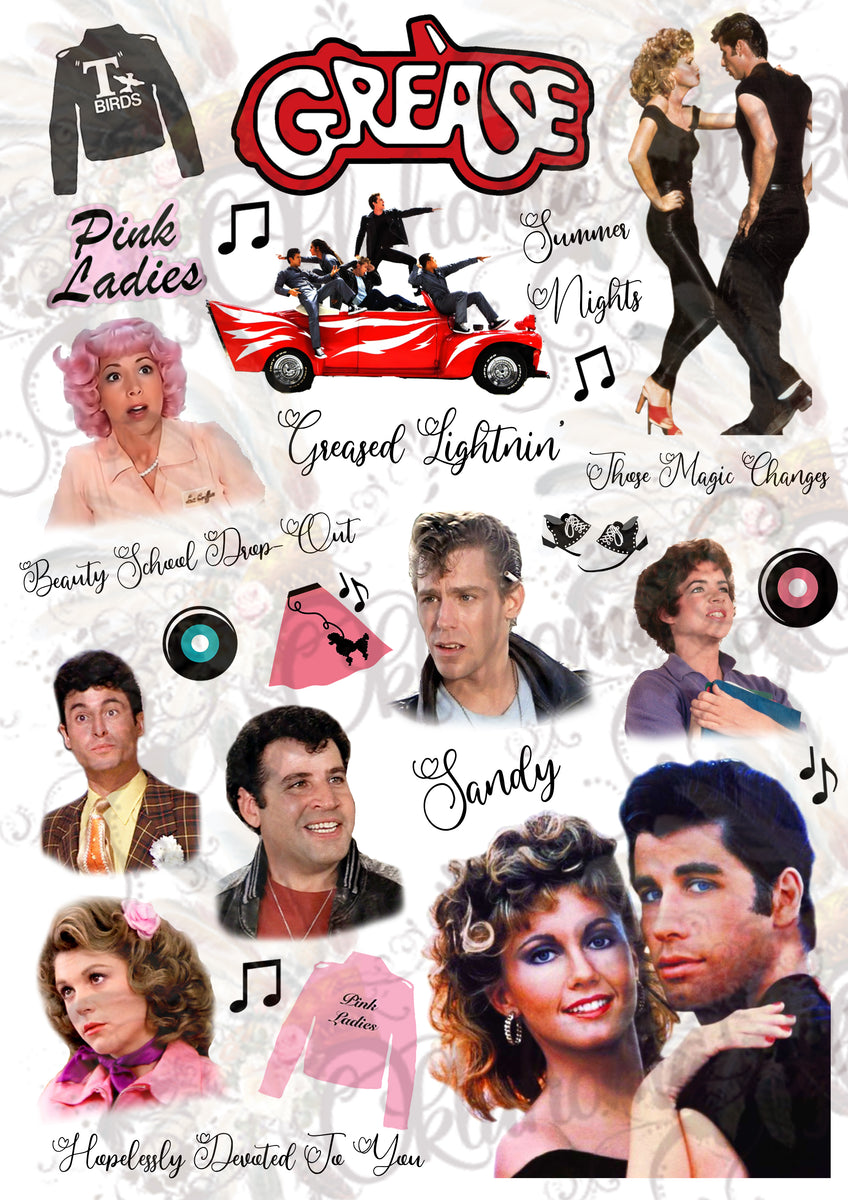 Grease Inspired Digital File Oklahoma Gypsy Designs
