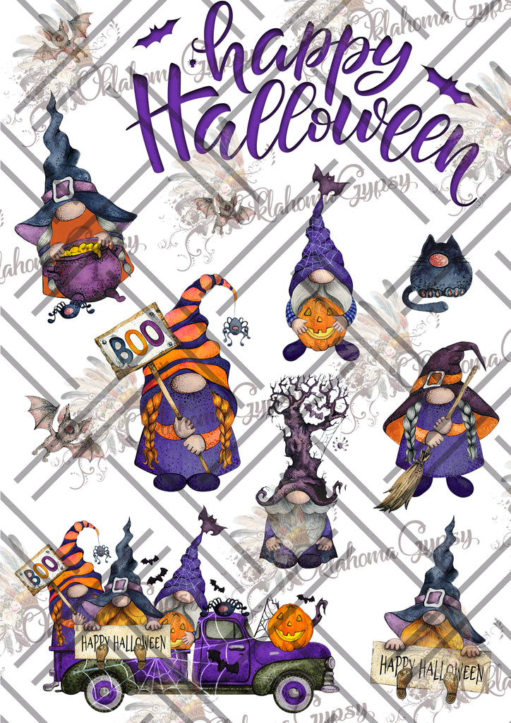 Halloween Gnomes Digital File