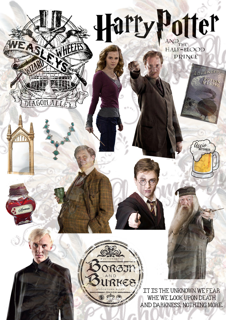 Harry Potter Movie Series Inspired Digital File