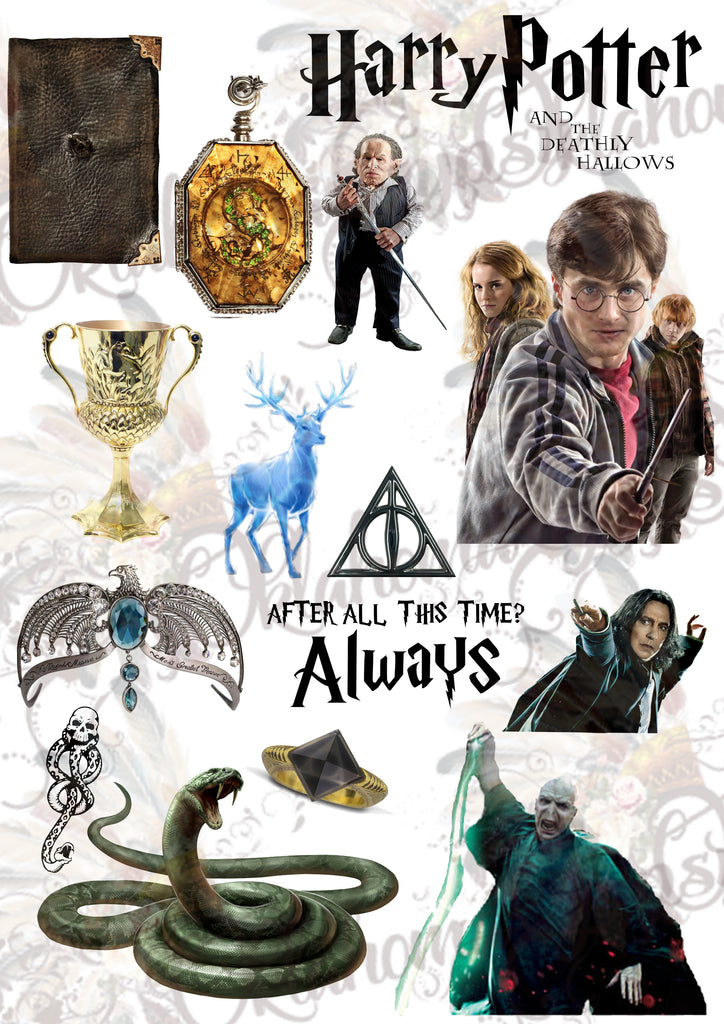 Harry Potter Movie Series Inspired Digital File