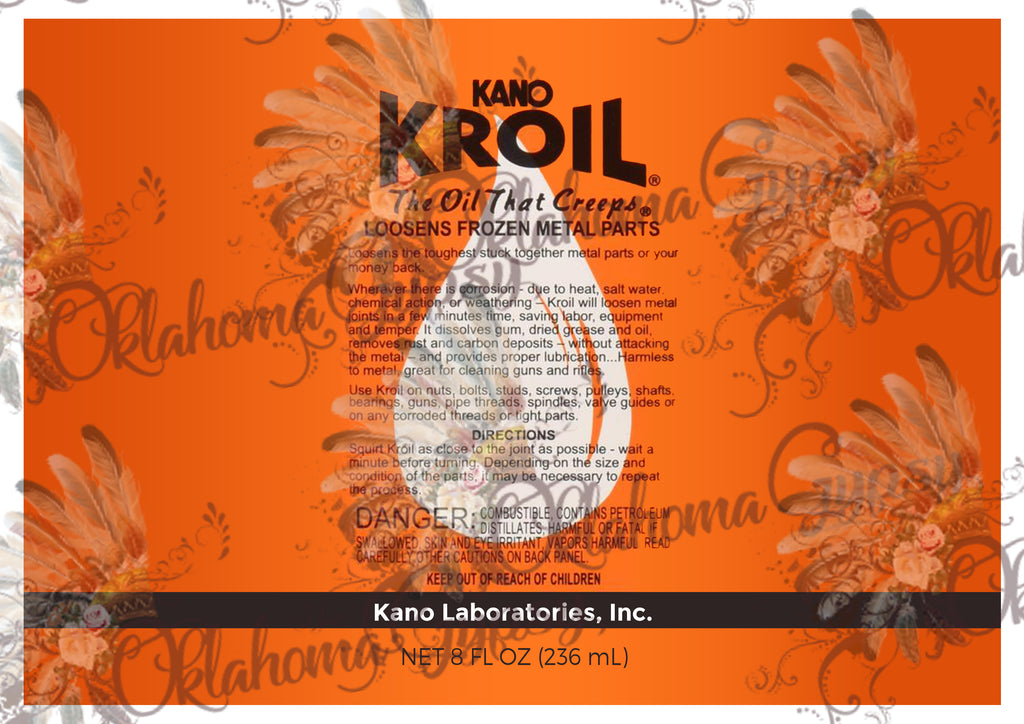 KANO Kroil Label Digital File