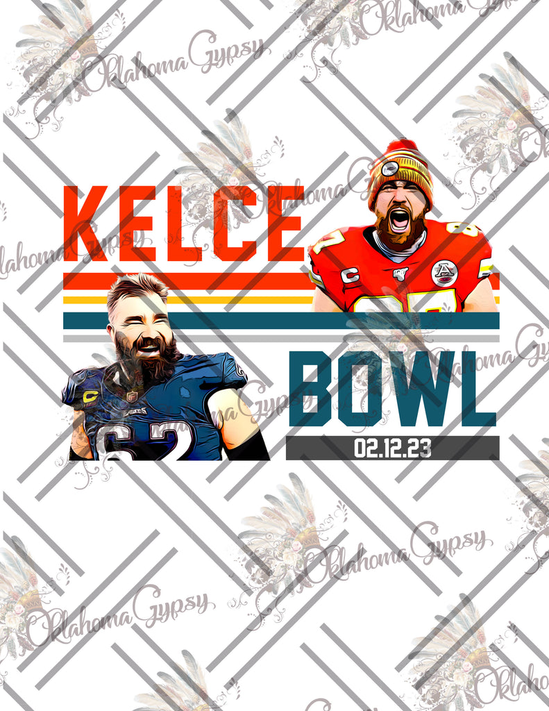 Kelce Bowl Football Digital File