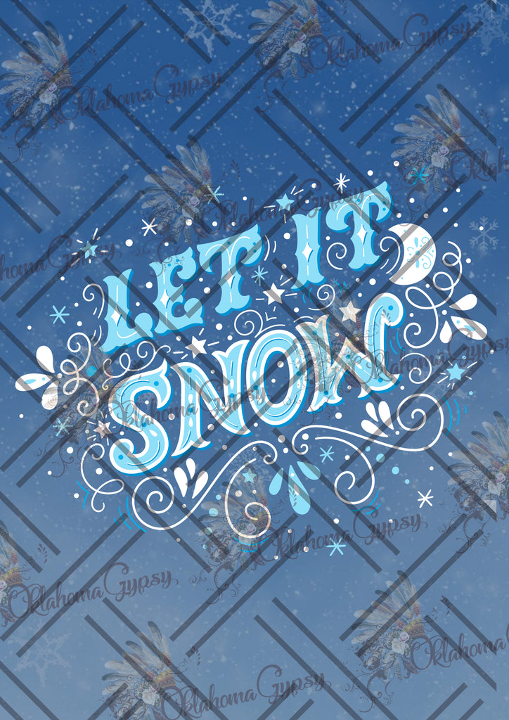 Let It Snow Digital File