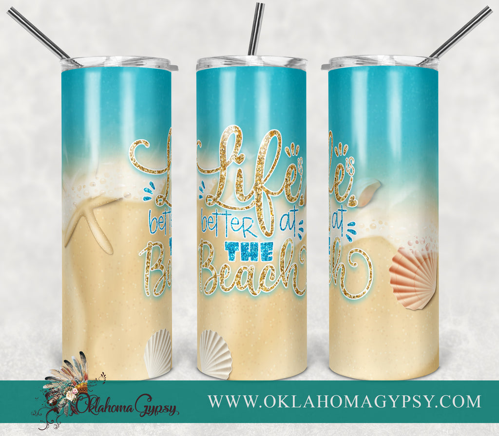 Life Is Better At The Beach Digital File Wraps