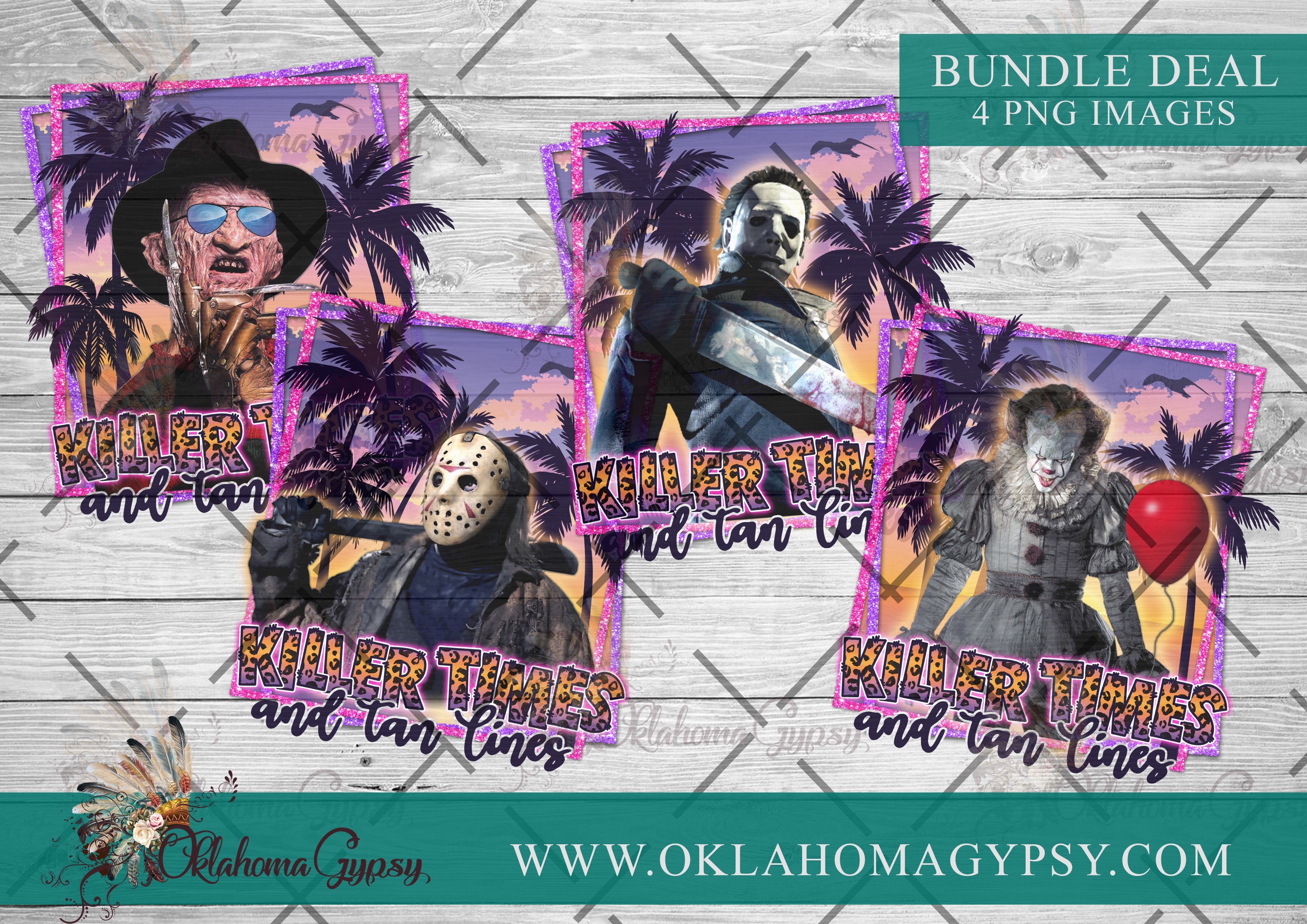 Louis & Leopard Digital File – Oklahoma Gypsy Designs