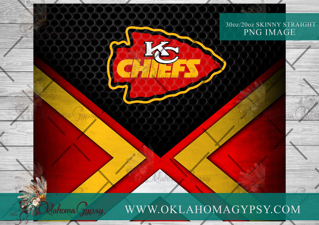 Chiefs Football Digital File Wraps