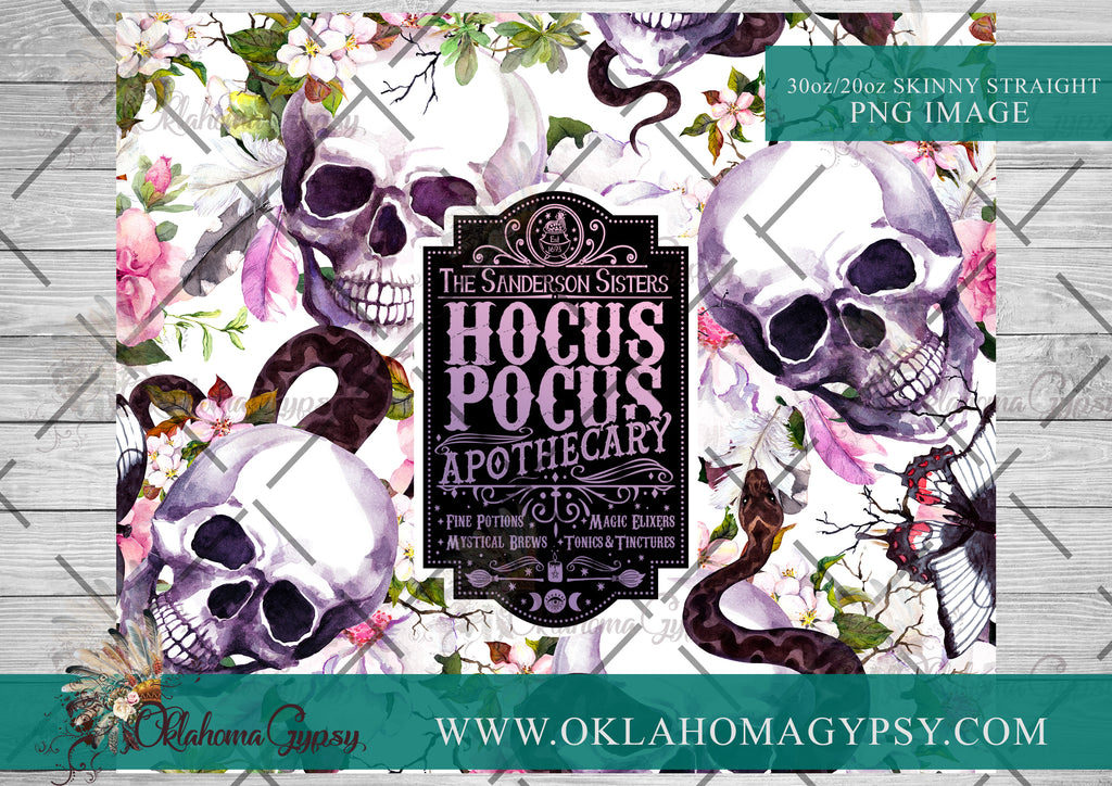 Hocus Pocus Apothecary Inspired Digital File Wraps