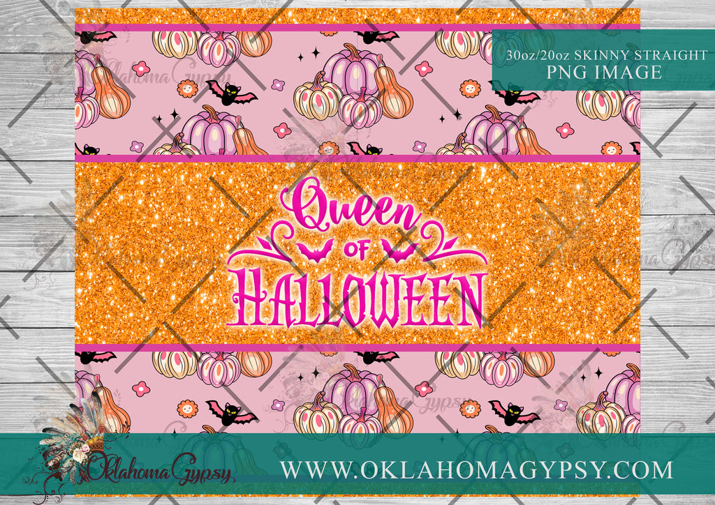 Queen Of Halloween Digital File Wraps