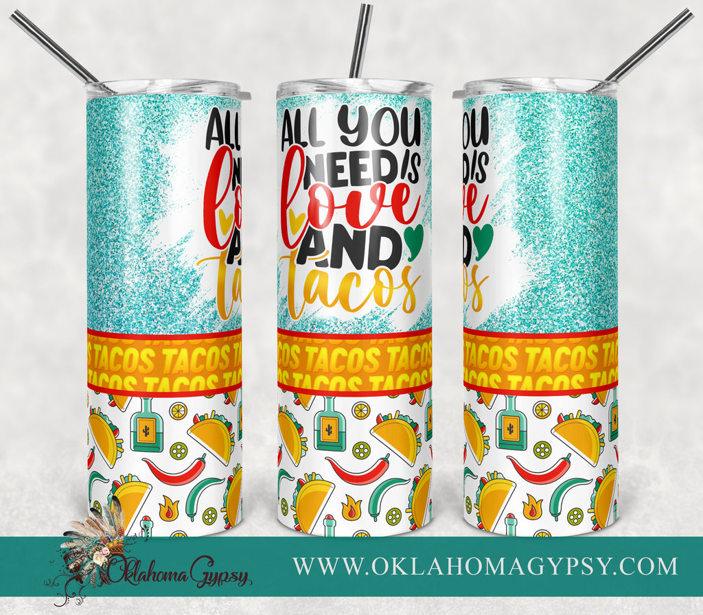 All You Need Is Love & Tacos Digital File Wraps