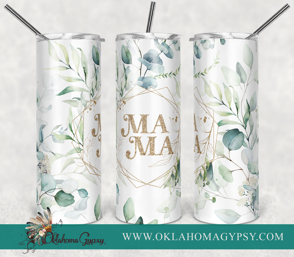 Mama Floral Digital File Wraps