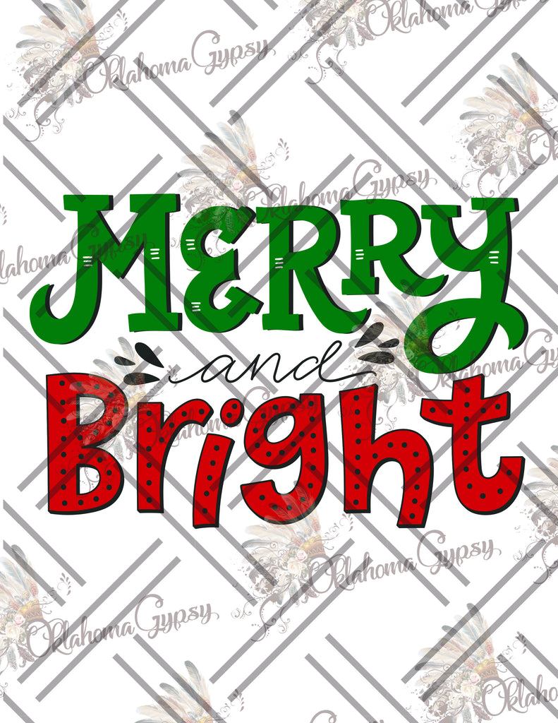 Merry & Bright Digital File