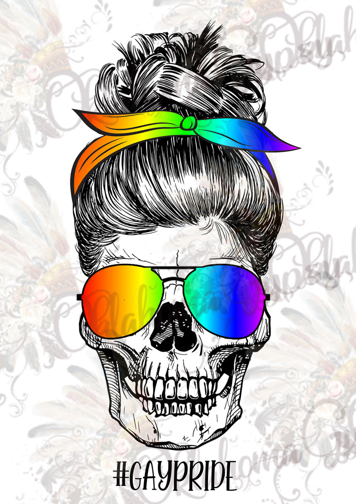 #GayPride Skeleton Digital File