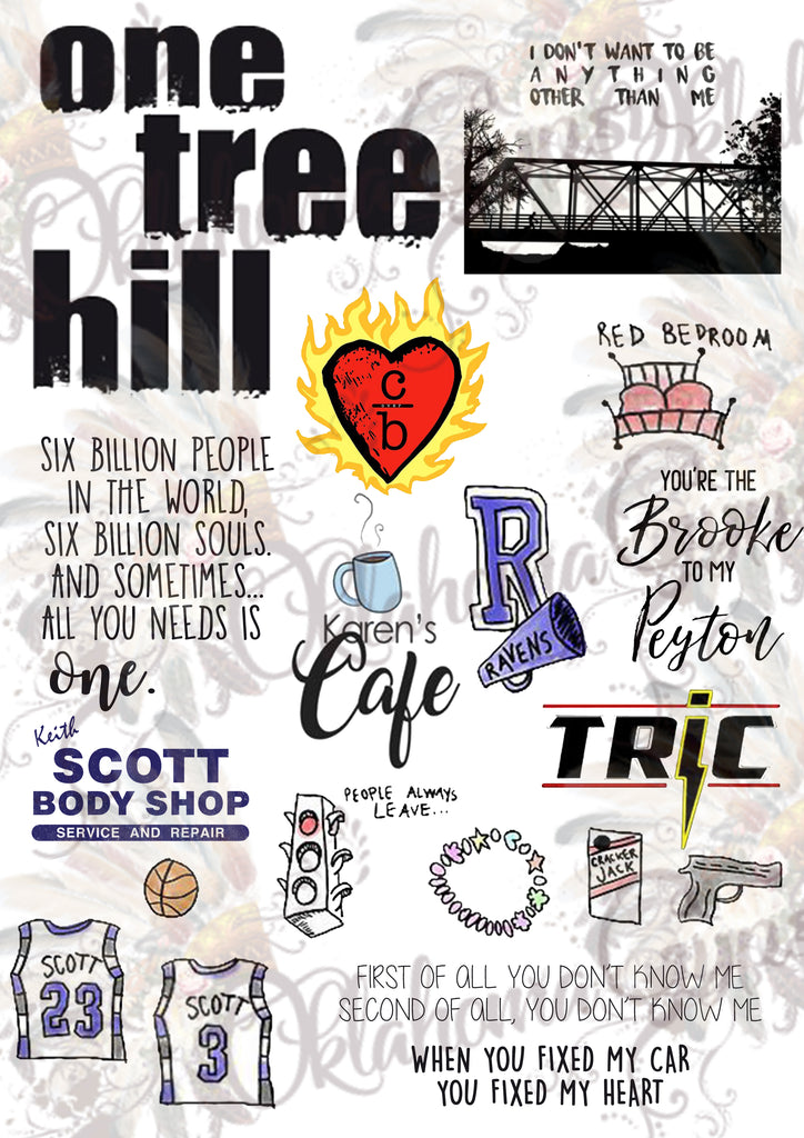 One Tree Hill Inspired Digital File
