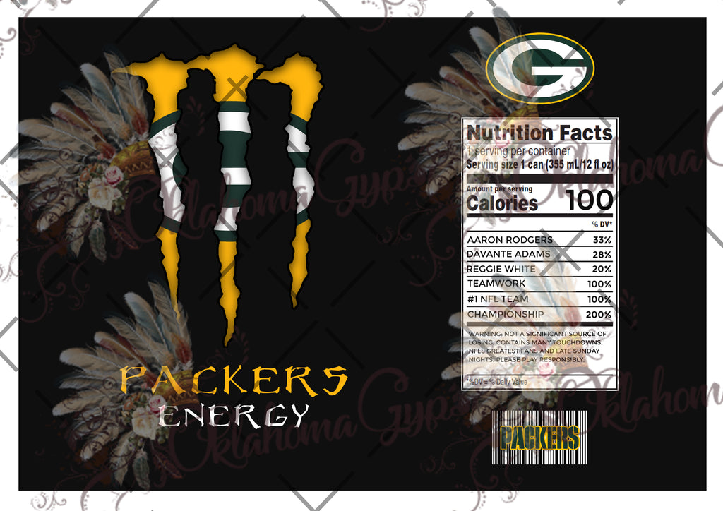 Packers Monster Inspired Digital File