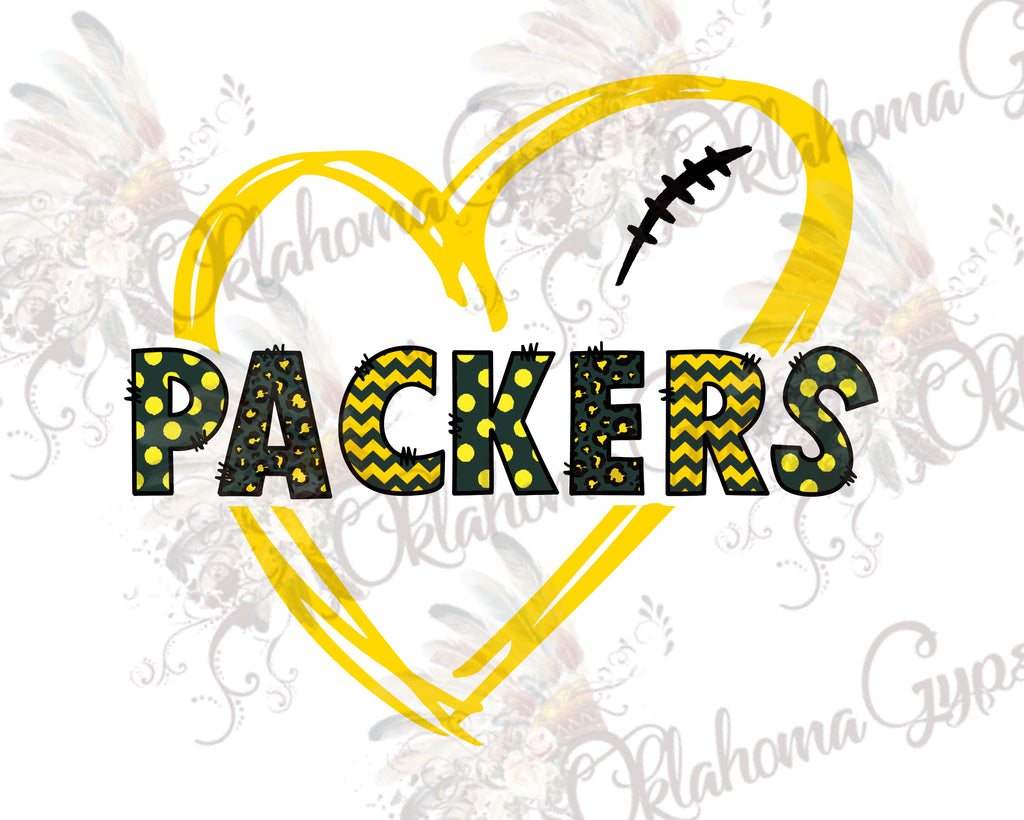 Packers Heart Digital File