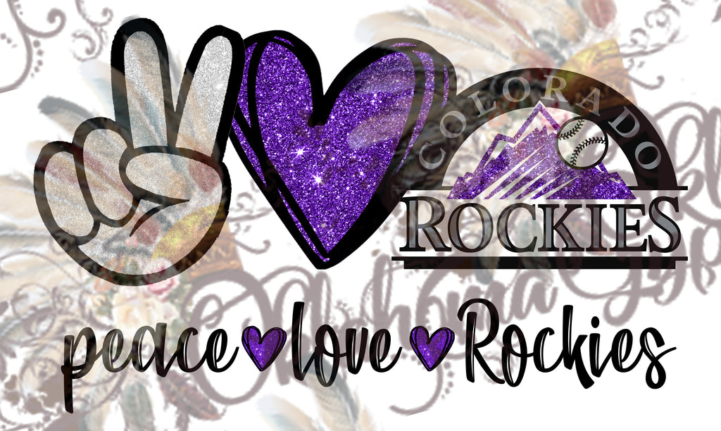 Peace Love Rockies Digital File