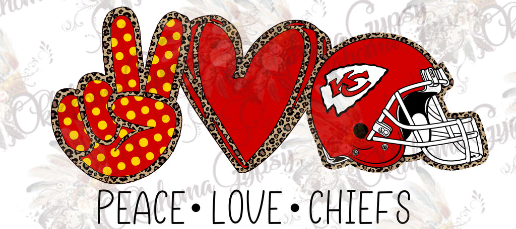 Peace Love Chiefs Digital File