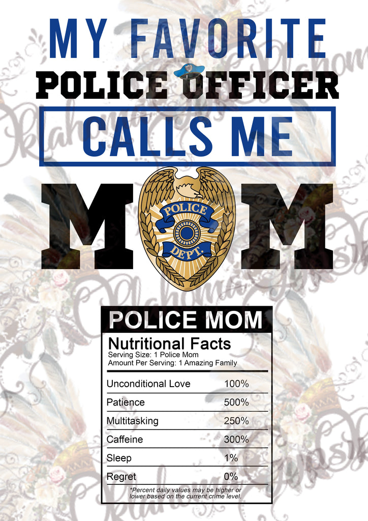Police Mom Digital File