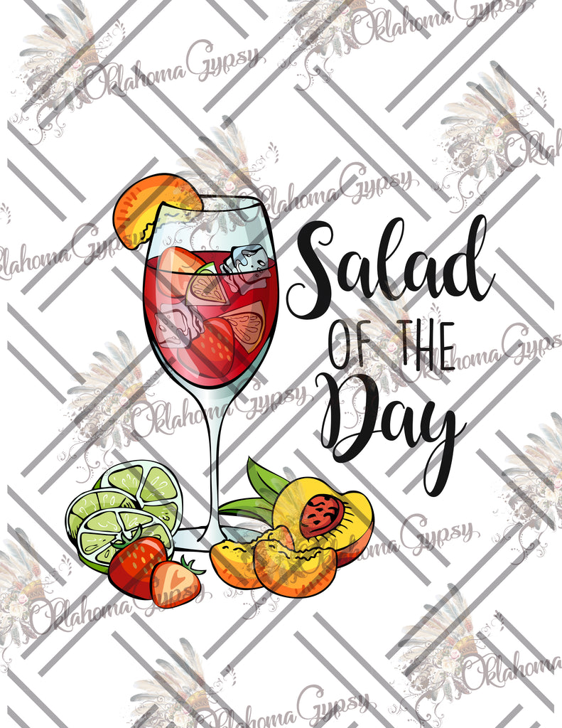 Sangria ~ Salad Of The Day Digital File