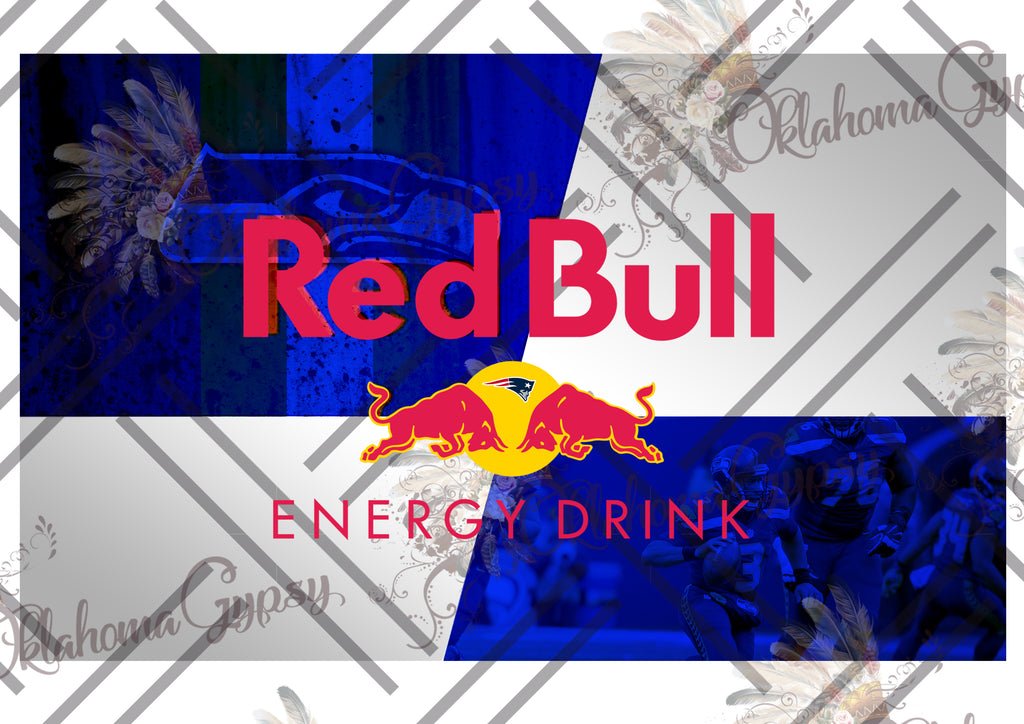 Seahawks Red Bull Energy Inspired Digital File