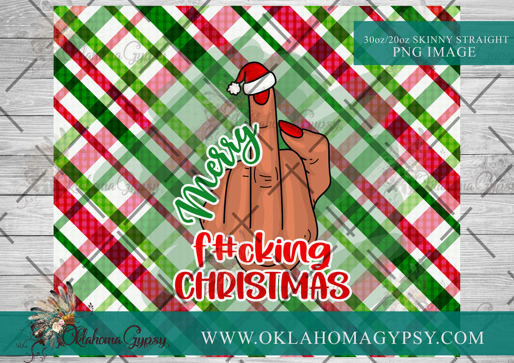 Merry F#cking Christmas Digital File Wraps